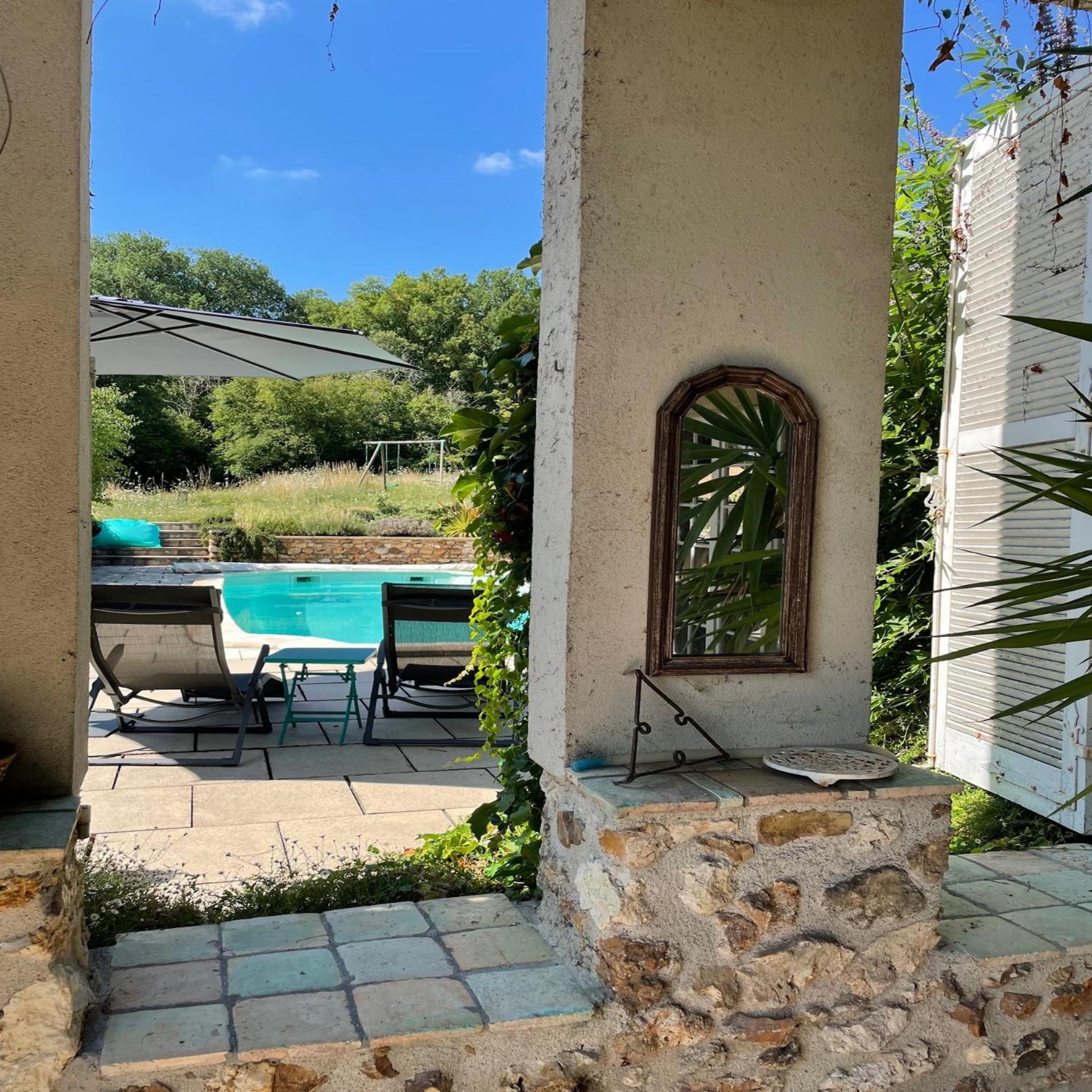 Bed and Breakfast Les Bertaulieres à Bossay-sur-Claise Extérieur photo