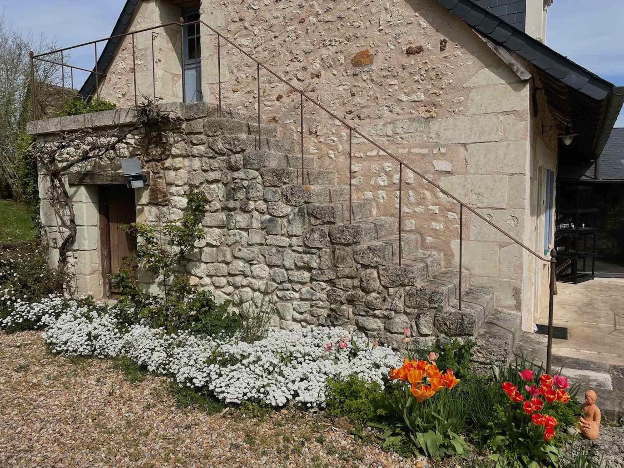 Bed and Breakfast Les Bertaulieres à Bossay-sur-Claise Chambre photo