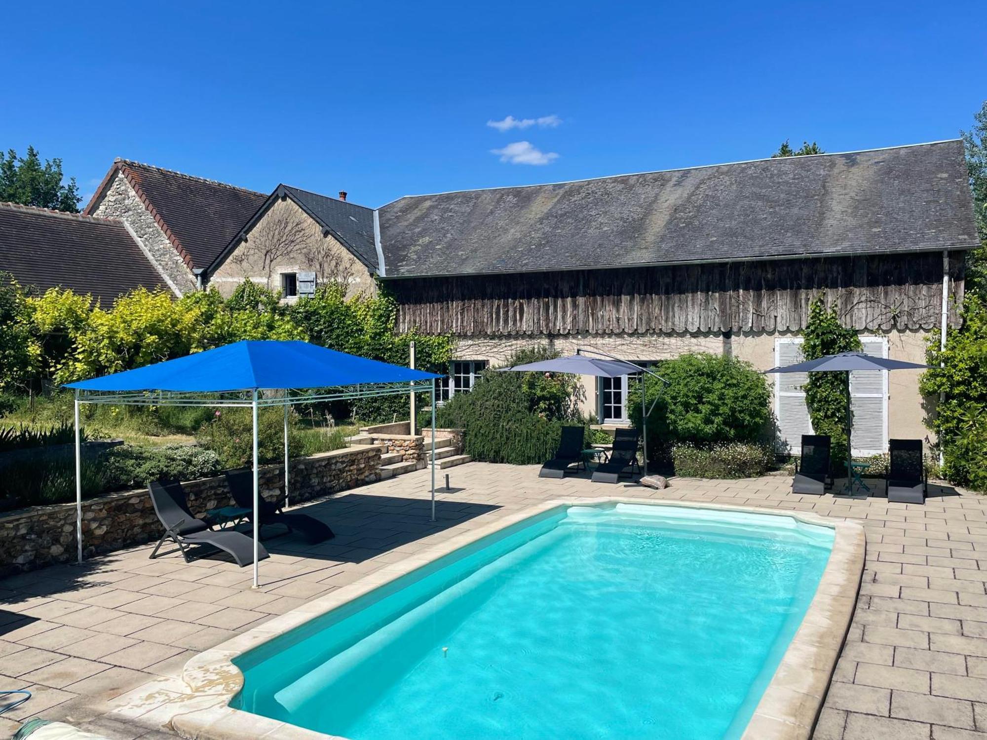 Bed and Breakfast Les Bertaulieres à Bossay-sur-Claise Extérieur photo